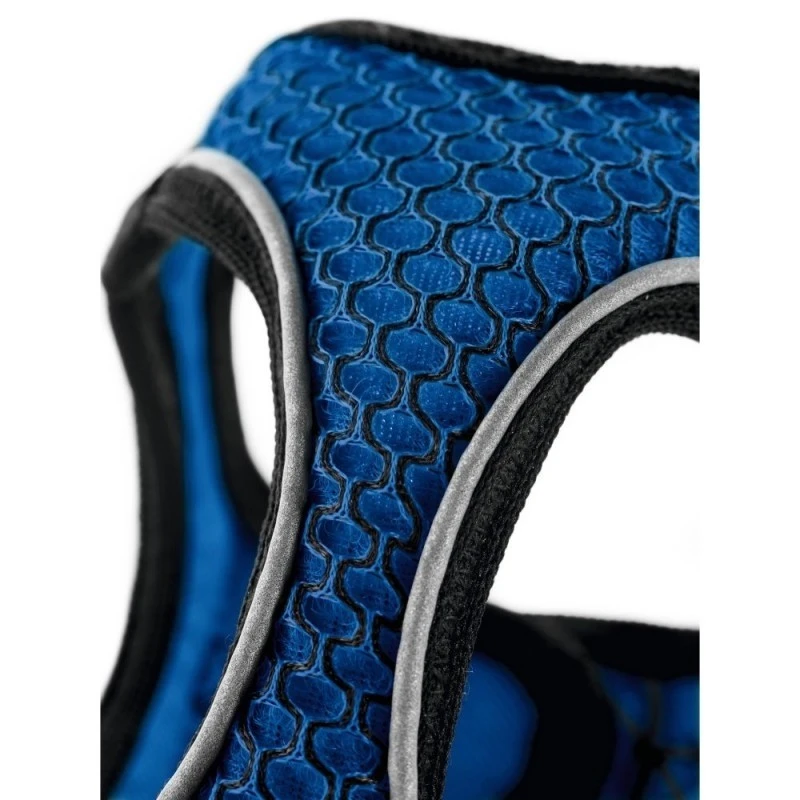 Hunter NY Hilo Comfort hundesele M-L blå mave/bryst 65-70 cm - Let komfort og stabil pasform